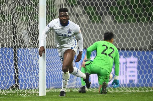 【中超】奥斯卡萨比提破门 沧州雄狮2比1天津津门虎